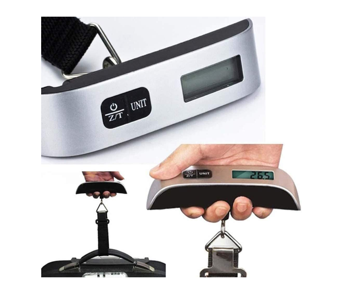 Generics Mini Portable Hanging Electronic Digital Weighing Scale - Black 5 in UAE