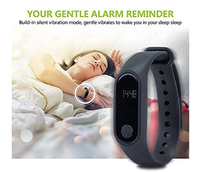 M2 Smart Sport Intelligence Health Bracelet - Black 3 in UAE