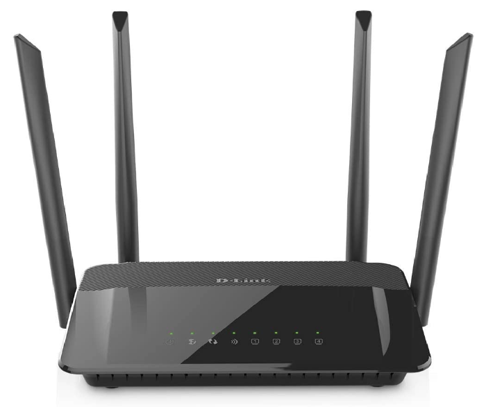 D-Link DIR-825 AC1200 WiFi Gigabit Router - Black 2 in OMAN