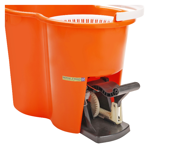 Royalford RF4238 Spin Easy Mop with Bucket - Orange 6 in UAE