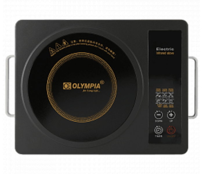 Olympia OE-11 Sensor Touch Energy Saving Electric Infrared Cooker - Black 2 in OMAN