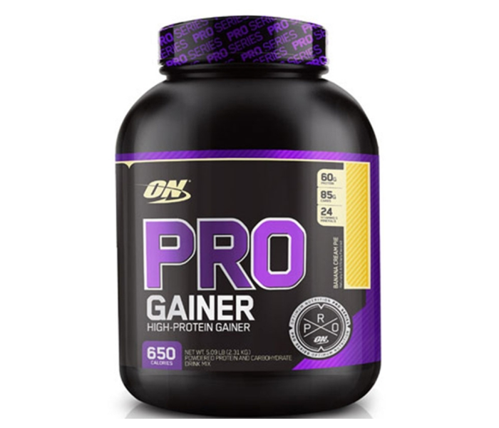 Optimum Nutrition 5.08 lbs Pro Complex Gainer Banana Cream Pie 1 in UAE