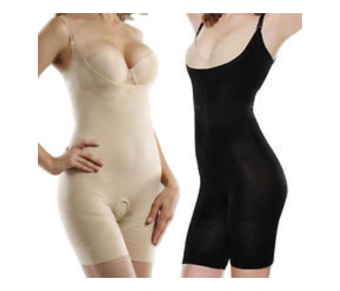 Taqdeer 907-1013 (Small/Medium) Body Slimming Suit - Black 2 in UAE