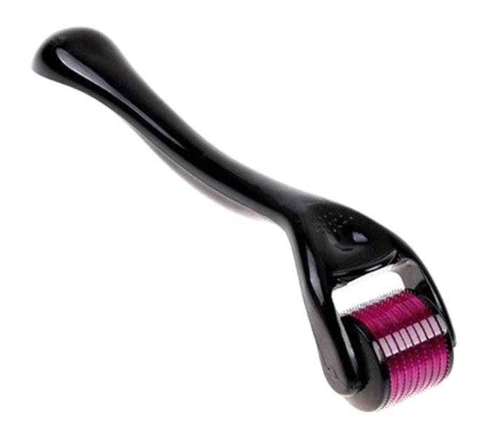 Titanium 540 Micro Needles Derma Facial Skin Roller - Black 1 in UAE