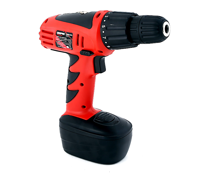 Geepas GCD7628 12V Cordless Drill - Red and Black (D) 4 in UAE