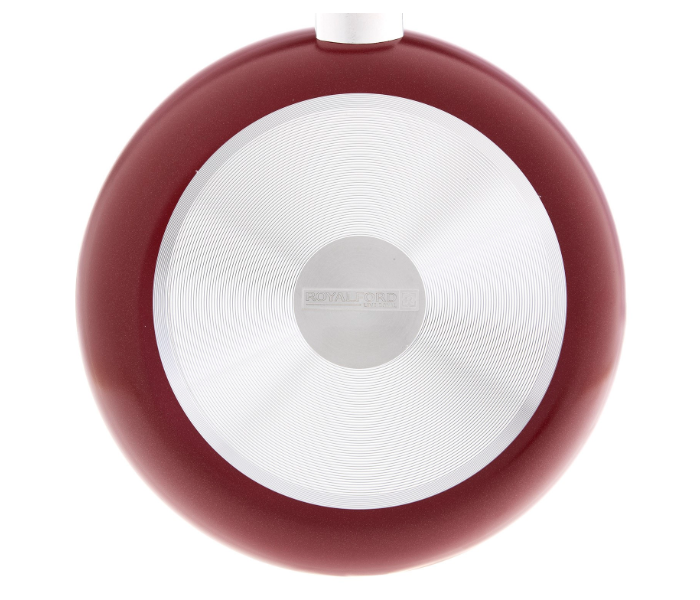 Royalford RF1264FP30 30 cm 3 Layer Non Stick Fry Pan – Black & Maroon 5 in UAE