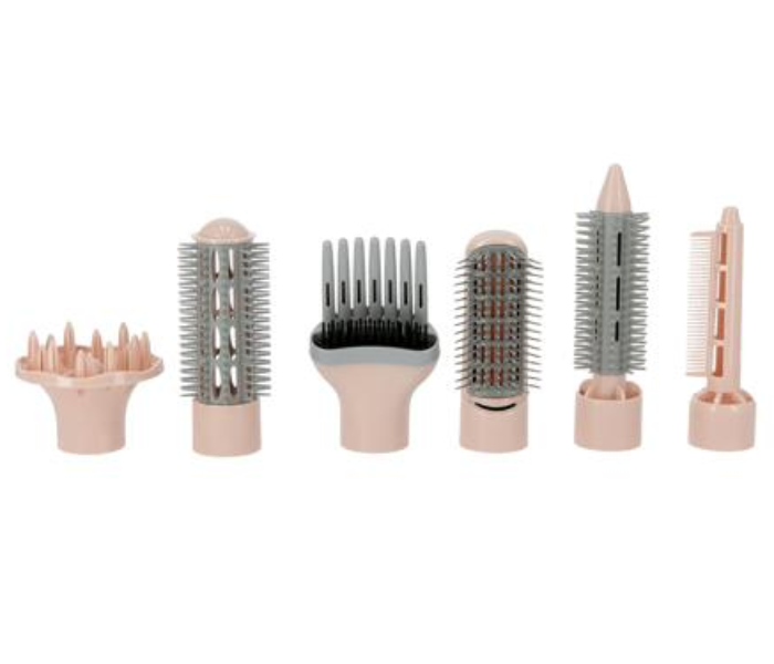 Krypton KNH6028 7-in-1 Hair Styler - Pink 3 in UAE