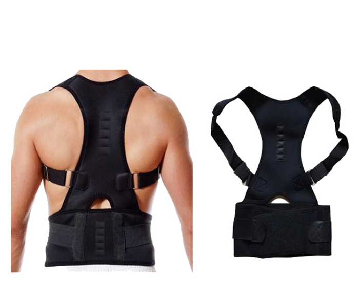 Taqdeer 907-1005 Back Brace Back Belt Lumbar Support Straight Back Posture Corrector - Small 1 in UAE