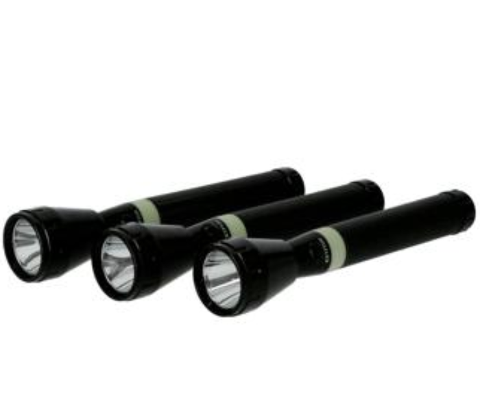 Krypton KNFL5140 Rechargeable Flash Light 3 in 1 Combo Black 2 in OMAN