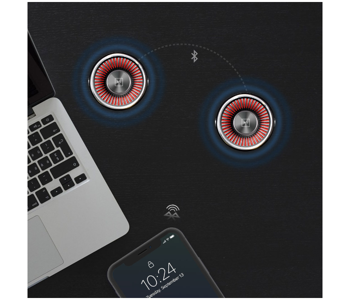 Blue Digit Rhythm 2.0 Wireless Bluetooth Speaker - Black 3 in UAE