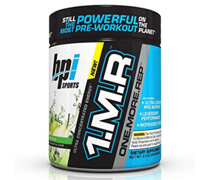BPI Sports 30 Servings 1.M.R One More Rep Ultra Concentrated Energy Supplement - Apple Pear 1 in UAE