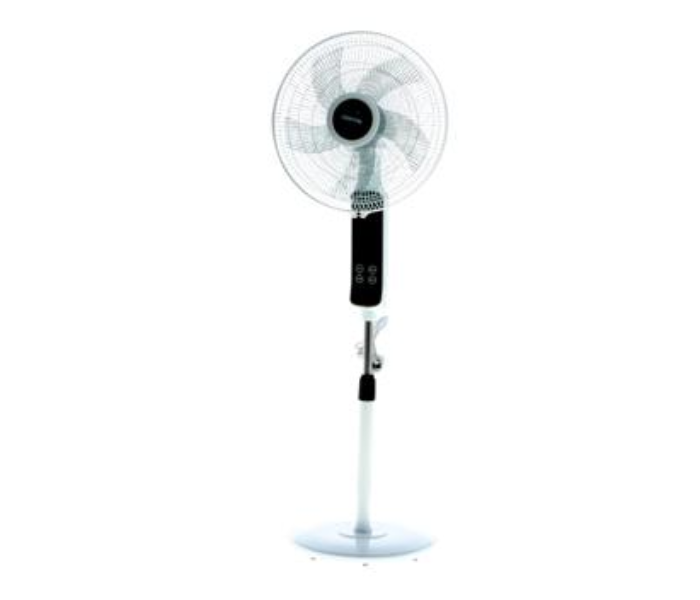 Geepas GF9613 50W Stand Fan - Black and White 1 in UAE