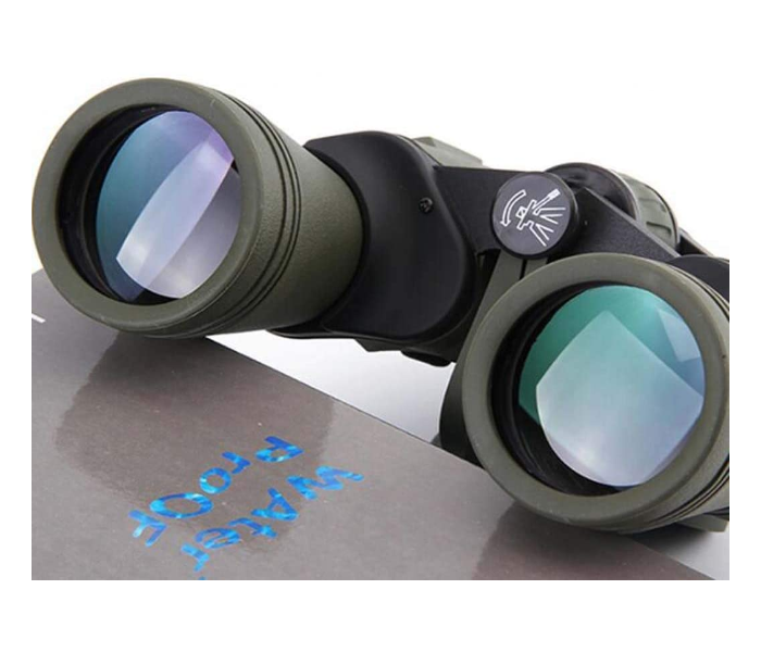 Adjustable Vision 20X50 Outdoor FMC High Transmittance Telescope Binocular -Army Green 2 in OMAN