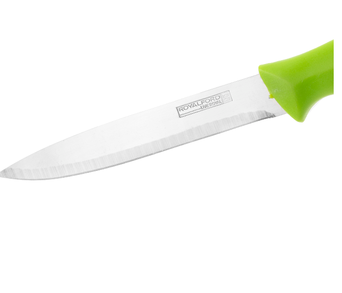 RoyalFord RF4191 5 Pieces Knife Set - Green 5 in UAE