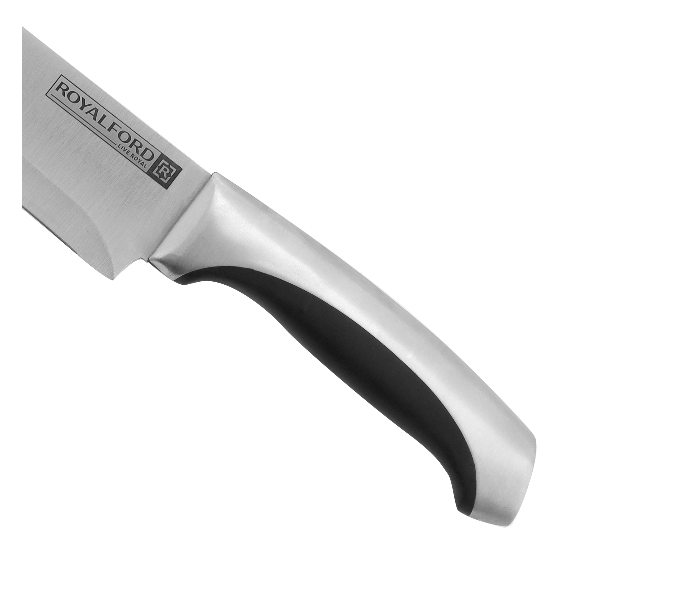 Royalford RF1801-CK 8-inch Chef Knife - Silver 3 in UAE
