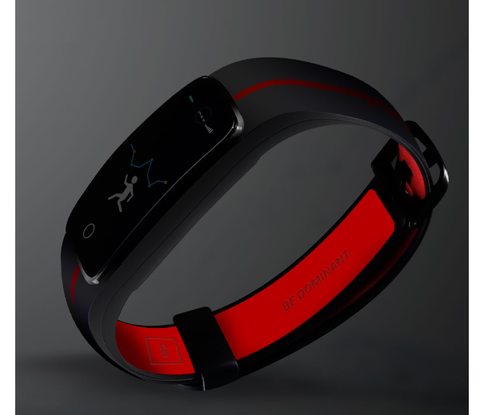 Blue Digit iBrace 07 Smart Band - Black 2 in UAE