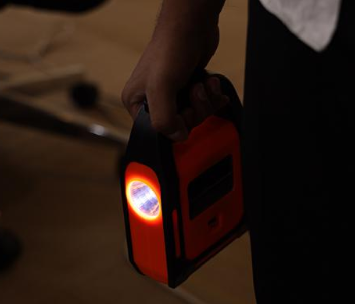 Krypton KNE5169 Rechargeable LED Camping Black and Orange 5 in UAE