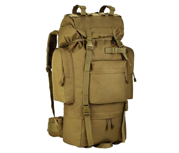 Tactical Hiking Backpack - Khaki 1 in UAE
