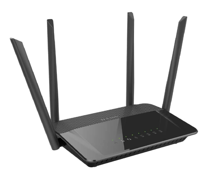 D-Link DIR-825 AC1200 WiFi Gigabit Router - Black 1 in OMAN
