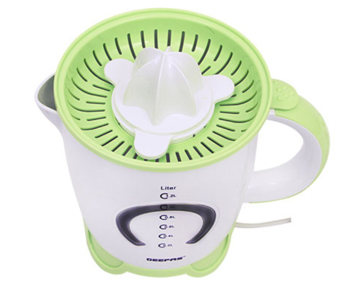 Geepas GCJ5383 1.2 Litre Citrus Juicer - White 2 in UAE