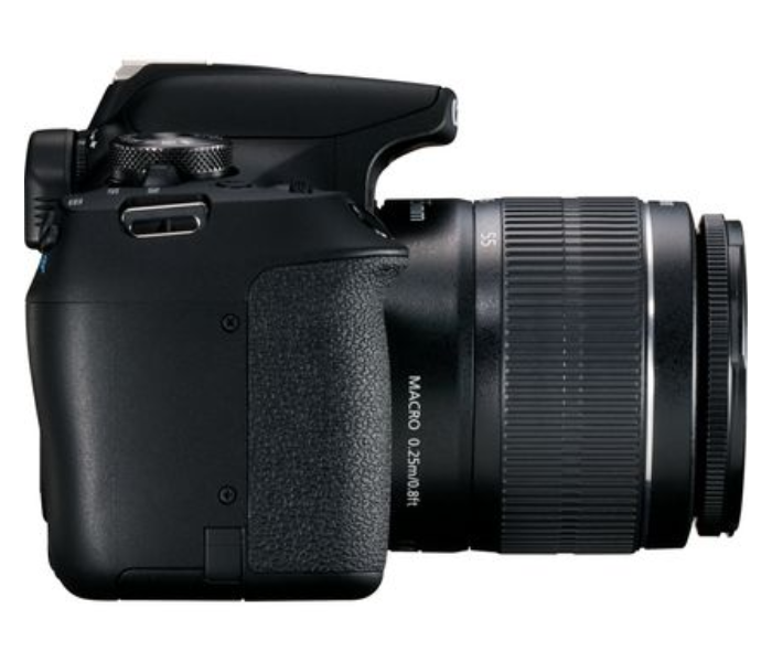 Canon EOS 2000D with EF-S 18-55mm IS II Lens - Black 4 in UAE