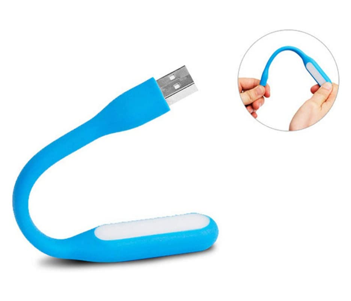 Generics 4 Piece Foldable USB LED Light - Blue 2 in UAE