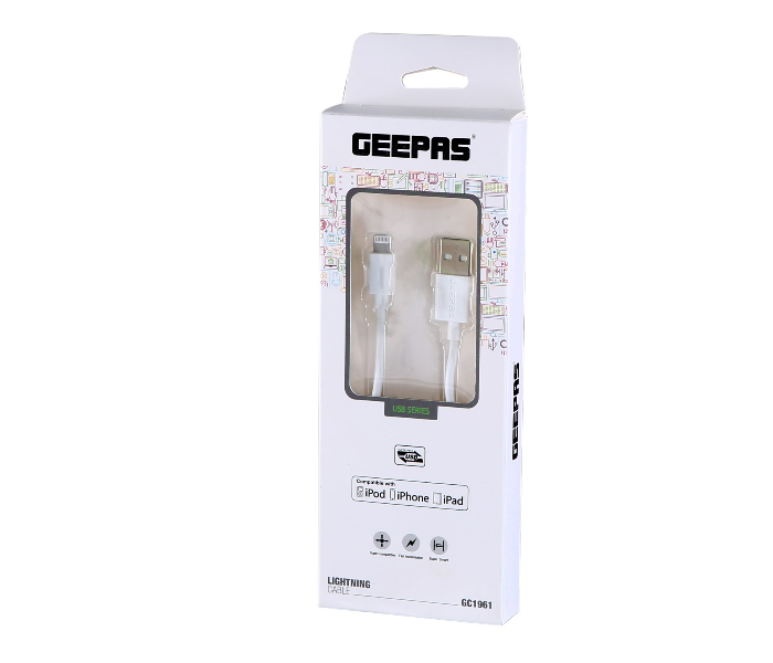 Geepas GC1961 Lightning Cable - White 4 in OMAN