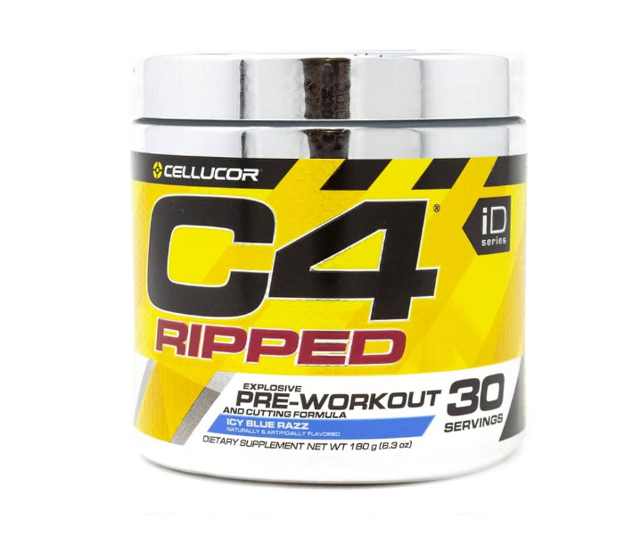 Cellucor C4 Ripped Pre-Workout - Icy Blue Razz 1 in UAE