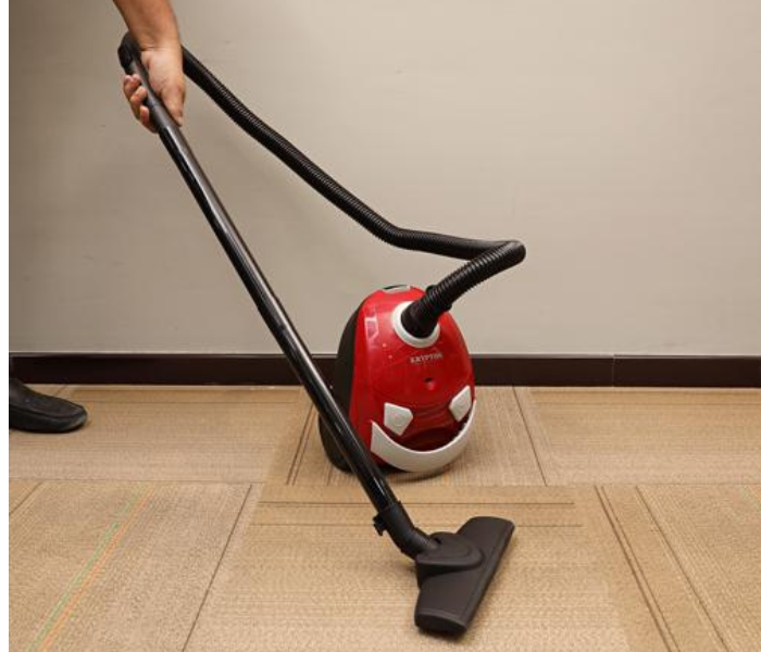 Krypton KNVC6095 Vacuum Cleaner Red and Black 4 in UAE