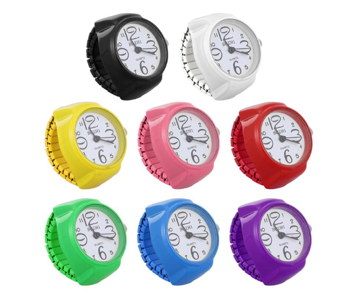 Finger Ring Fashion Exquisite Quartz Watch 1 Pc - Green 2 in UAE