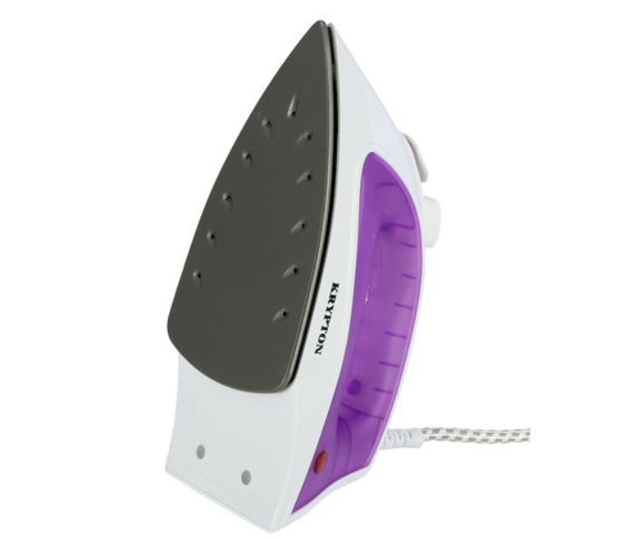 Krypton KNSI6071 1200 Watts Non-Stick Coated Steam Iron - Violet & White 4 in UAE