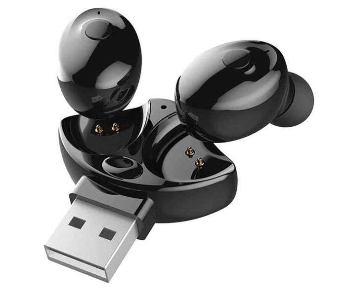Generics XG17 Bluetooth 5.0 True Wireless Earbuds - Black 2 in UAE