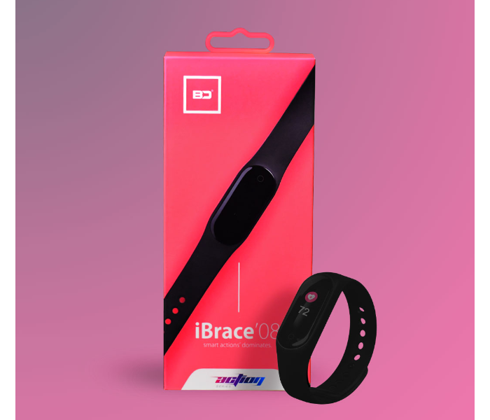 Blue Digit iBrace 08 Smart Band - Black 6 in UAE