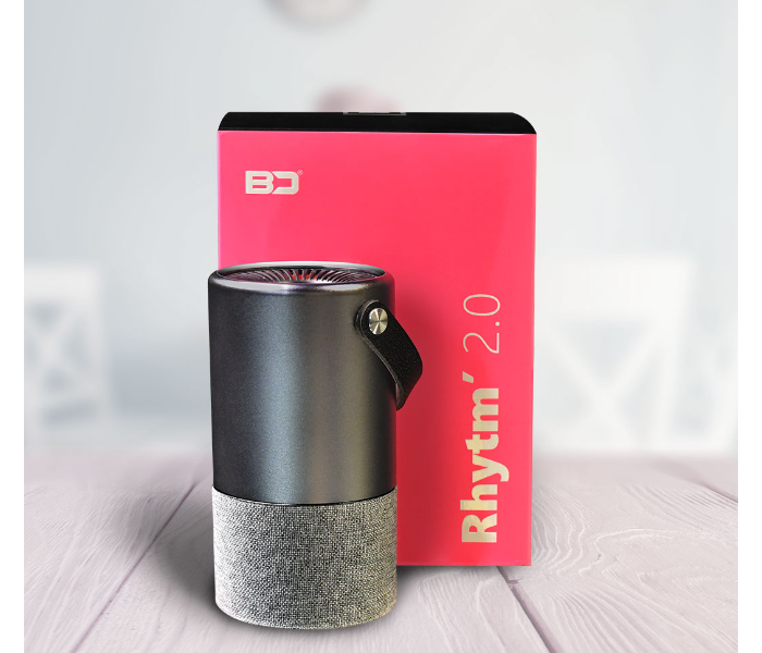 Blue Digit Rhythm 2.0 Wireless Bluetooth Speaker - Black 6 in UAE