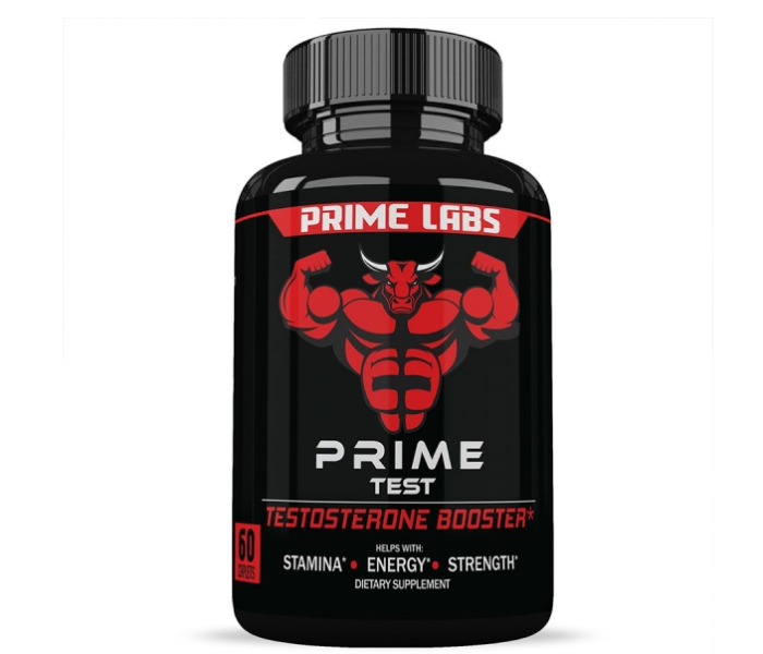 Prime Labs 60 Caplets Prime Test Testosterone Booster for Men 1 in UAE