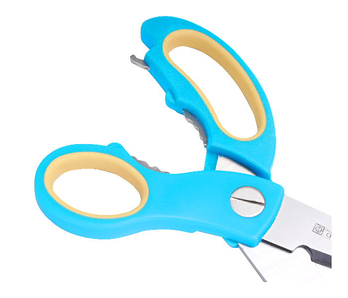 Royalford RF2190-S 3 in 1 Kitchen Scissors - Blue 4 in UAE