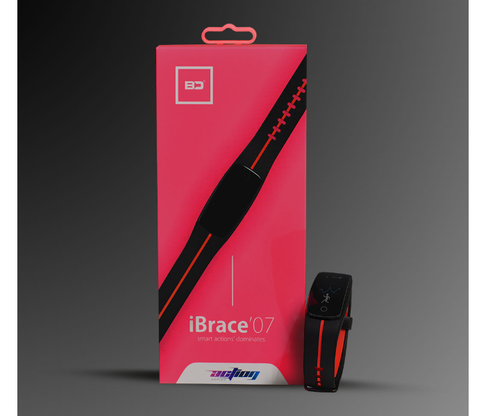 Blue Digit iBrace 07 Smart Band - Black 5 in UAE