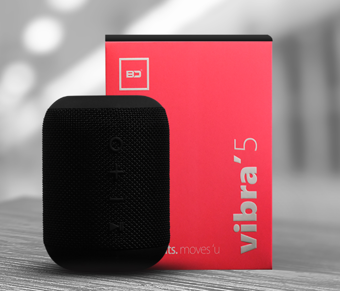 Blue Digit Vibra 5 Wireless Speaker - Black 1 in UAE