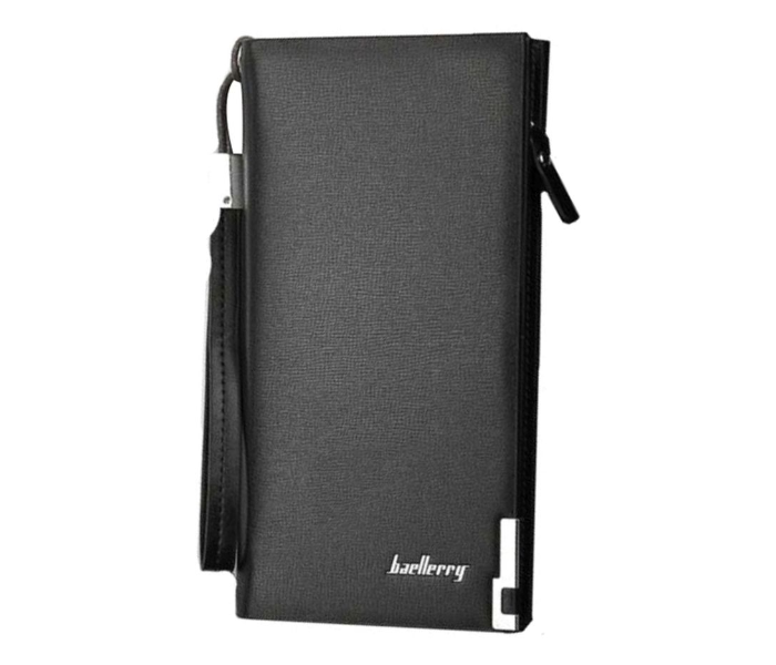 Baellerry Leather Paragraph Wallet - Black 1 in UAE