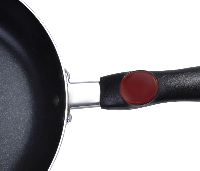Royalford RF2959 30 cm Deep Fry Pan - Red 4 in UAE
