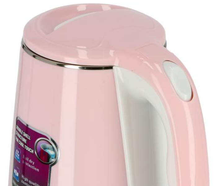 Krypton KNK6062 1.8 Liter Stainless Steel Double Layer Electric Kettle 3 in UAE