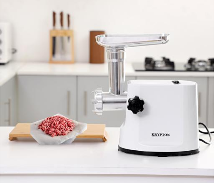 Krypton KNMG6080 1200 Watt Meat Grinder White 5 in UAE