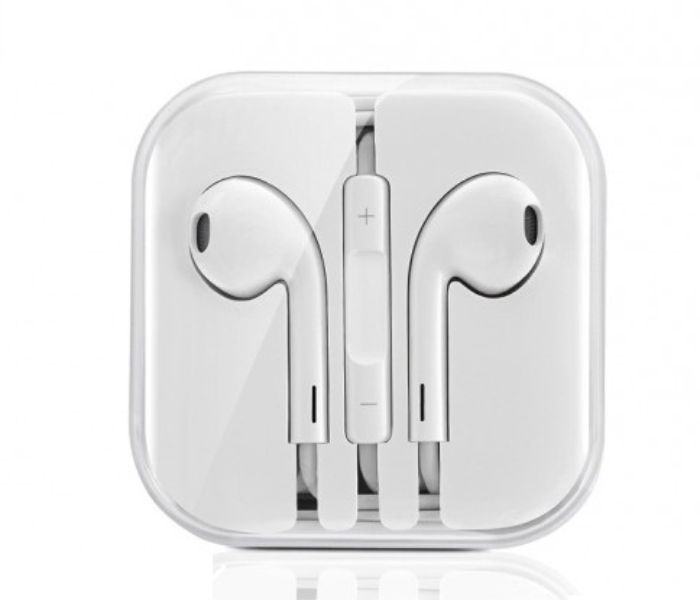 Hoco M1 Stereo Earphone With Mic and Volume Control - White 1 in UAE