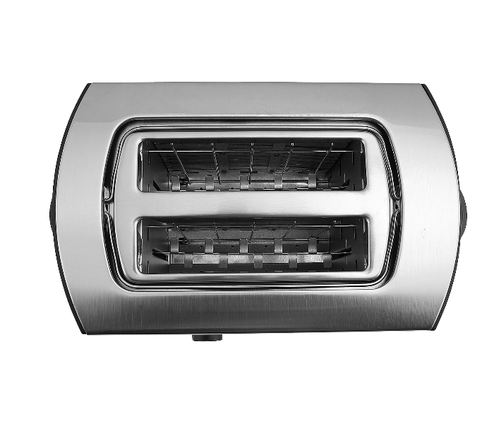 Geepas GBT6152 2-Slice Stainless Steel Bread Toaster - Black and White 2 in UAE