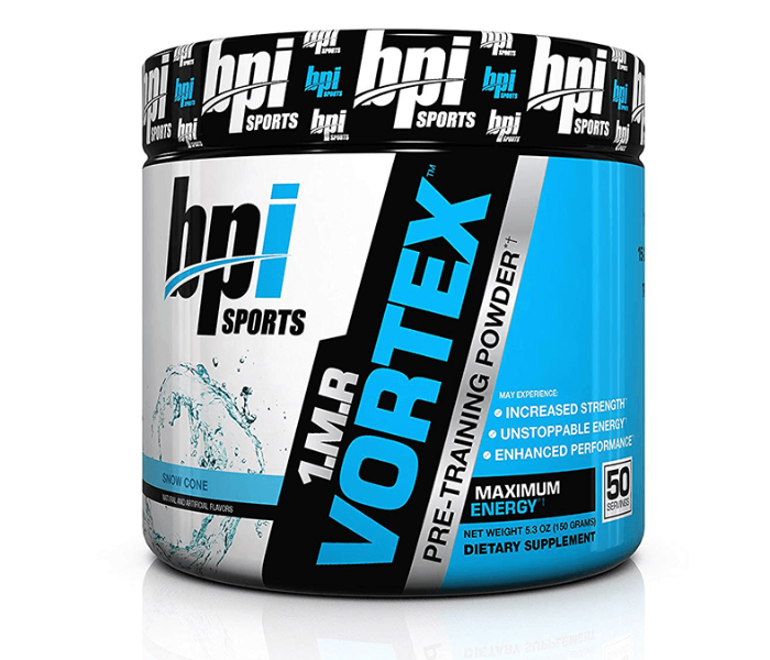 BPI Sports 50 Serving 1.M.R Vortex Pre Training Powder - Snow Cone 1 in UAE