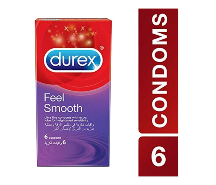 Durex Pack of 6 Feel Smooth Condom 1 in UAE