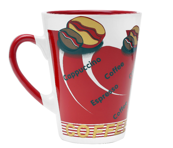 Royalford RF2965 11oz Fine Porcelain Coffee Mug 6 in UAE