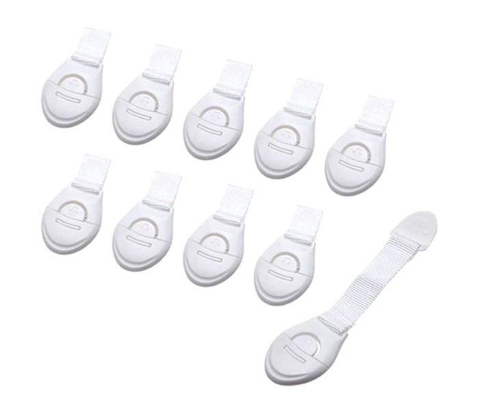 10 Piece Window and Door Lock Set - White 1 in UAE