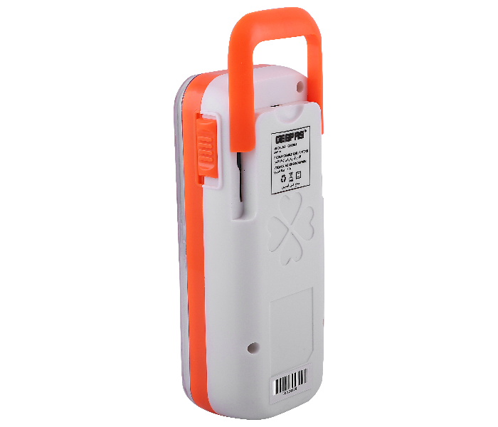 Geepas GE53024 Rechargeable LED Lantern - White and Orange 3 in UAE