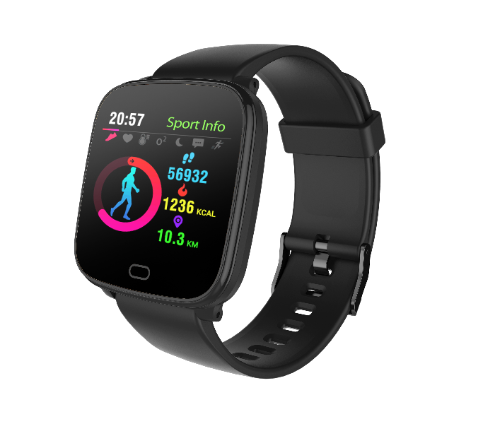 IQ Touch X5 Smart Watch - Black 1 in UAE